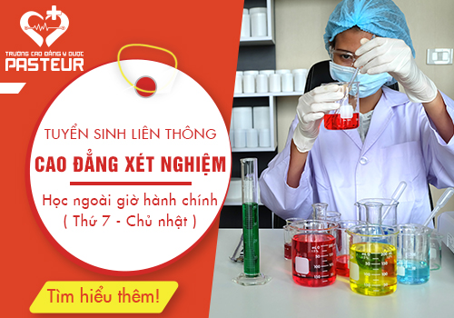 Tuyển sinh liên thông Cao đẳng Kỹ thuật Xét nghiệm tại Hà Nội năm 2019