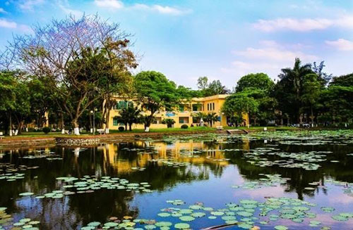 Đại học Nông nghiệp là một trong những trường có khuôn viên đẹp nhất Hà Nội