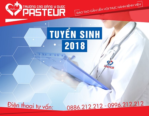 Trường Cao đẳng Y Dược Pasteur tuyển sinh năm 2018