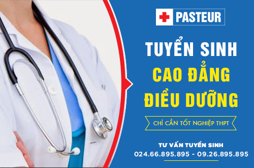 Trường Cao đẳng Y Dược Pasteur là địa chỉ uy tín đào tạo Cao đẳng Điều dưỡng 