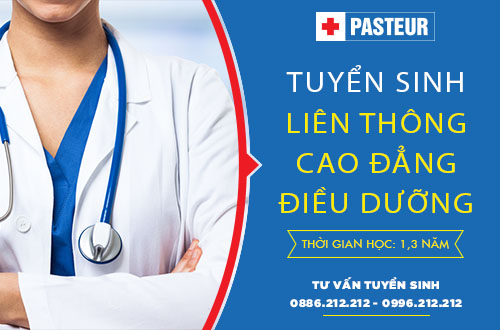 Trường Cao đẳng Y Dược Pasteur là địa chỉ uy tín đào tạo Liên thông Cao đẳng Điều dưỡng