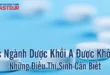 Học Ngành Dược Khối A Được Không? Những Điều Thí Sinh Cần Biết