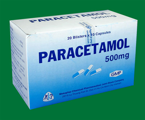 Bệnh nhân sốt xuất huyết nên sử dụng Paracetamol để hạ sốt